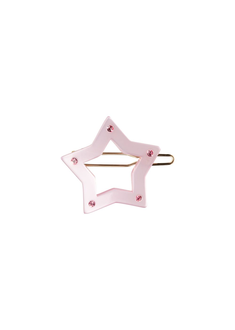 Juukseklamber Pink Star - lastele
