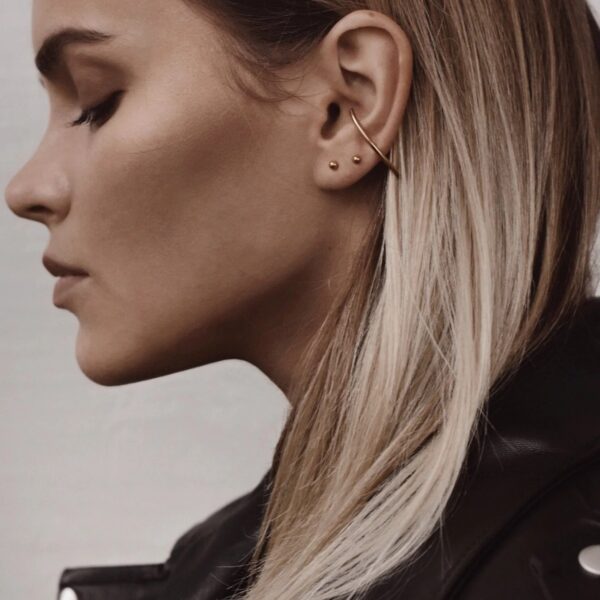 Radius kõrvarõngad - kuldsed