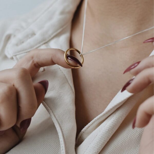 Circle kaelakee - kuldne